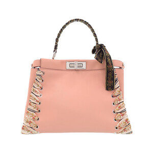 Fendi Peekaboo handbag ISeeU Leather 2way Shoulder Bag